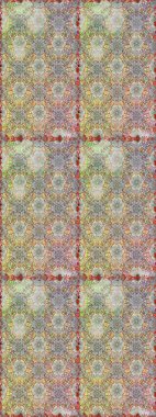 Abstract ethnic raster seamless pattern. Background texture, wallpaper, floral theme in gray and neutral colors. Tribal art boho print, vintage flower background.