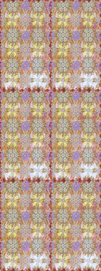 Çizgisiz desen. Raster Moda kumaş deseni. Şirin çiçekler..