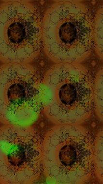 Küçük kahverengi çiçeklerdeki oldukça eski bir besin torbası deseni. Tekstil, kumaş, kapaklar, duvar kağıtları, baskı, paket, koleksiyon defteri, örgü, dekupaj için çiçek arkaplanı..