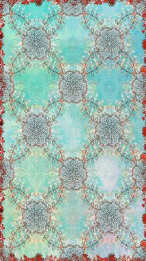 Düz Çiçek Elementleri Tasarımı. Tarafsız renklerde çiçekler. Renkli Yaz Temalı Kusursuz Arkaplan. Raster illüstrasyonunda trendsiz çiçek deseni.