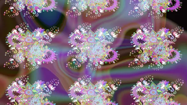 Sanat, inspineutral stil çiçekler ve arka plan bırakır. Tarafsız el çizimi desen. Karalama çiçekleri çizim kalıbı. Raster deseni.