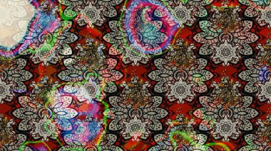 Hediye ambalaj kağıdı, tebrik kartları, posterler ve pankart tasarımı. Raster düz çiçek çizim deseni. Gri renkli çiçekler.