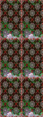 Küçük ölçekli çiçek basit şirin desende. Üretim, duvar kağıdı, baskı, hediye paketi ve scrapbooking Tekstil veya kitap için çiçek sorunsuz arka plan kapsar. Raster illüstrasyon.