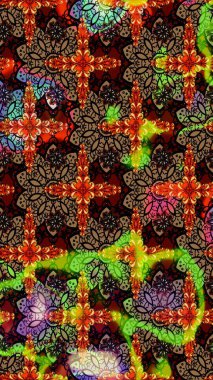 Karalama elementleri. Çizim çiçek deseni duvar kağıdı, web sitesi arka planı, ambalaj kağıdı, davetiye, broşür, afiş veya web sitesi için kullanılabilir. El çizimi Raster illüstrasyonu.