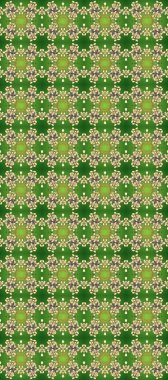 Yeşil, bej ve altın elementli nötr renklerde altın pürüzsüz desen. Tekrarlayan elementlerle soyut arkaplan oluşturun. Raster illüstrasyonu. Kusursuz, klasik altın desen..