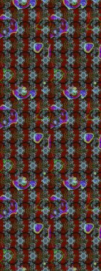 Raster Henna dövme stili. Kızılderili desenli desenli desenli şal deseni. Tekstil, tebrik kartı, boyama kitabı, telefon kılıfı baskısı için kullanılabilir. Etnik Mandala süsü.