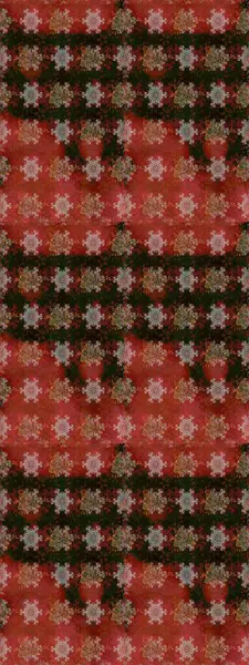 Kahverengi ve kırmızı çiçekli bahar çiçekleri. Küçük renkli çiçekler. Moda baskıları için zarif bir şablon. Küçük çiçekte güzel bir desen. Motley illüstrasyonu.