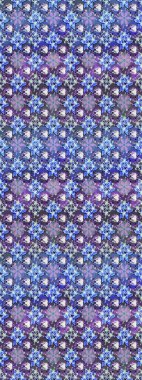 Dekorasyon ve tasarım için güzel bir desen. Suluboya çizim kalıbı. Raster illüstrasyonu. Moda baskısı. Çiçeğin suluboya çizimlerinin mükemmel deseni. Eski.