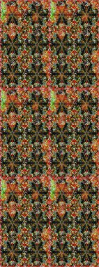 Kahverengi renkler ve altın elementler üzerinde altın pürüzsüz desen. Noel, kar tanesi, yeni yıl. Kahverengi renklerde, altın elementlerle kusursuz klasik desen.