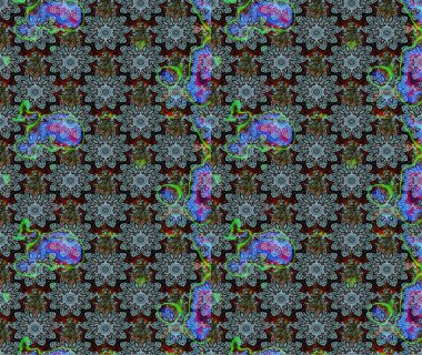 Mavi renkli çiçekler. Güzel çiçek deseni. Renkli Bahar Teması eskiz kalıbı. Düz Çiçek Elementleri Tasarımı.