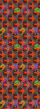 Süslü zentangle çizim dokusu, soyut çiçeklerle süslenmiş. Çiçek deseni duvar kağıdı, desen dolguları ve web sayfası arka planı için kullanılabilir. Şekillendirilmiş çiçekli çizim deseni.