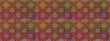 Raster illüstrasyonu. Tekstil ya da kitap kapakları, imalat, duvar kağıtları, baskı, hediye paketi ve yapıştırma kitabı için çiçeksiz arka plan. Küçük ölçekli çiçeklerdeki basit sevimli desen.