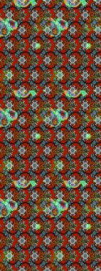 Raster illüstrasyonu. Küçük çiçekteki sevimli çiçek deseni. Çizim.