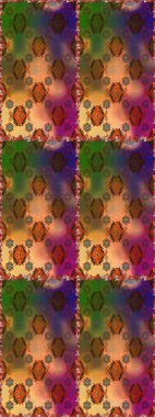 Çiçek kompozisyonu. - Kahverengi ve yeşil çiçekler. Çiçek arkaplan. Çiçek kolajı. Küçük çiçekte güzel bir desen var. Raster deseni. Doğa.