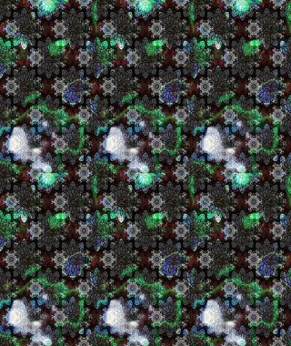 Raster suluboya çiçek deseni, narin çiçekler, gri çiçekler, tebrik kartı şablonu. Güzel kumaş deseni.