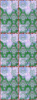 Güzel kumaş deseni. El çizimi. Çiçekler, dallar, bitkiler ve çiçekler. Raster illüstrasyonu.