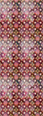 -Kahverengi çiçekler. Raster deseni. Çiçek kolajı. Çiçek kompozisyonu. Çiçek arkaplan. Küçük çiçekte güzel bir desen var. Doğa.