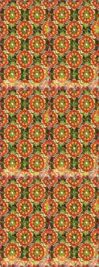 Oriental raster klasik kahverengi ve altın desenli. Kusursuz soyut bir arkaplan. Raster illüstrasyonu.