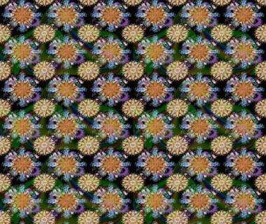 Moda baskısı. Çiçeğin suluboya çizimlerinin mükemmel deseni. Eski model. Dekorasyon ve tasarım için güzel bir desen. Suluboya çizim deseni.