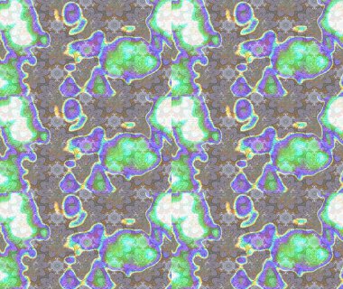 Düz Çiçek Elementleri Tasarımı. Raster illüstrasyonundaki çiçek desenli çizim. Renkli Yaz Temalı eskiz kalıbı. Gri renkli çiçekler.