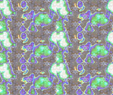 Düz Çiçek Elementleri Tasarımı. Raster illüstrasyonundaki çiçek desenli çizim. Renkli Yaz Temalı eskiz kalıbı. Gri renkli çiçekler.