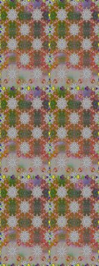 Raster illüstrasyonu. Küçük çiçekteki sevimli çiçek deseni. Kusursuz Tony kumaş deseni. Modaya uygun kumaş deseni.