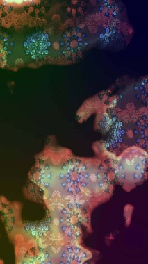 Sevgililer günü ve tebrik kartı konsepti için şık bir davetiye. Manzaralı çiçek deseni. Üst manzara, yumuşak gri renk tarzı. Çiçek kompozisyonu, el boyası, hassas şablon..