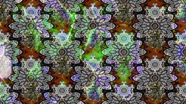 Raster düz çiçek çizim deseni. Hediye ambalaj kağıdı, tebrik kartları, posterler ve pankart tasarımı. Gri renkli çiçekler.