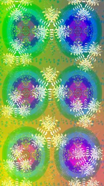 Manzaralı çiçek deseni. Üst manzara, yumuşak yeşil renk tarzı. Çiçek kompozisyonu, el boyası, hassas şablon. Sevgililer günü ve tebrik kartı konsepti için şık bir davet.