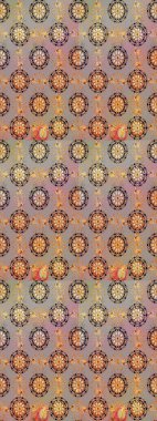 Çiçek deseni duvar kağıdı, desen dolguları ve web sayfası arka planı için kullanılabilir. Şekil verilmiş çiçeklerle eskiz deseni. Süslü zentangle çizim dokusu, soyut çiçeklerle süslenmiş..