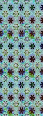 Çiçekli bahar çiçekleri. Küçük renkli çiçekler. Moda baskıları için zarif bir şablon. Küçük çiçekte güzel bir desen. Motley illüstrasyonu.