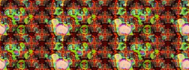 Ev dekoru. Paisley el çizimi elementler. Fantezi çiçekli eskiz deseni, doğal duvar kağıdı, çiçek desenli kıvrımlı illüstrasyon.