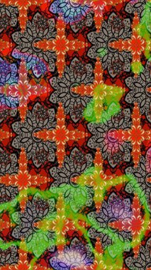 Küçük çiçekte güzel bir desen. Moda baskıları için zarif bir şablon. Kahverengi ve bej çiçekli bahar çiçekleri. Motley illüstrasyonu. Küçük renkli çiçekler..