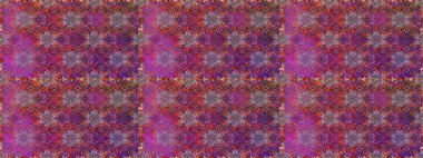 Mor ve kahverengi renkte çiçekler. Raster illüstrasyonunda kusursuz çiçek deseni.