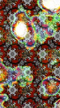 Gri ve kahverengi renkler üzerine çiçek desenli çizimler, el yapımı papatyalar, papatyalar. Tekrar eden çiçek arkaplanı, zarif gri ve kahverengi çiçek duvar kağıdı.