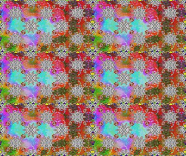 Çiçeksiz desenlerin resmi. Vadinin gri renkli çiçekleri.