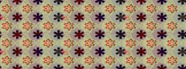 Raster düz çiçek çizim deseni. Tarafsız renklerde çiçekler. Tasarım hediye paketi, tebrik kartları, posterler ve afiş tasarımı.