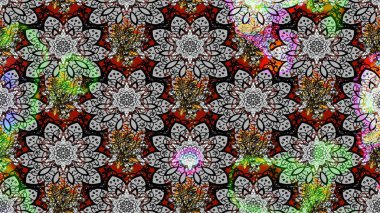 Sabıka fotoğraflarında, bebek kıyafetlerinde, duvar kâğıtlarında, paket kutularında falan kullanılabilir. Raster. Zarif, parlak ve eskiz gri ve siyah çiçek desenli tasarım.