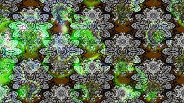 Suluboya çizim kalıbı. Moda baskısı. Çiçeğin suluboya çizimlerinin mükemmel deseni. Raster illüstrasyonu. Dekorasyon ve tasarım için güzel bir desen. Eski.