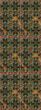 Düz elle çizilmiş klasik koleksiyon. Raster altın pürüzsüz desen. Arkaplan, kumaş, altın duvar kağıdı. Altın elementlerle kahverengi renklerde altın desen.