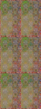 Çiçekli, suluboya desenli kusursuz çiçek deseni. Küçük çiçekte güzel bir çiçek deseni var. Raster deseni.