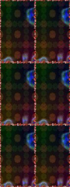 Raster suluboya çiçek deseni, narin çiçekler, gri ve kahverengi çiçekler, tebrik kartı şablonu. Raster Güzel kumaş deseni.