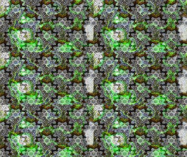 Raster deseni. Küçük çiçekte güzel bir desen var. Doğa. Çiçek arkaplan. Çiçek kolajı. Çiçek kompozisyonu. - Gri çiçekler.