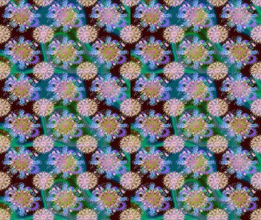 Tarafsız çiçekli eskiz deseni, suluboya çiçek deseni, sevimli çiçek, duvar kağıdı, kart veya kumaş için fayanslı. Raster - stok.