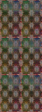 Suluboya etkisi. Botanik kusursuz desen. Raster deseni. Organik elementler.