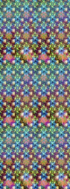 Bir sürü mavi soyut çiçekli tropikal eskiz deseni. Varicoloblue Raster çizimi. Küçük çiçekte sevimli çiçek deseni var..