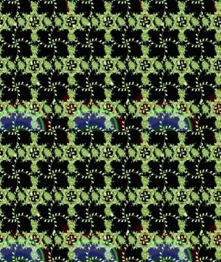 Raster 'ın taze dokusu. Yumuşak fayans. Yumuşak pamuk tasarımı. Paketleme, tekstil, duvar kâğıdı için çiçek eskizi. Klasik çiçek deseni.