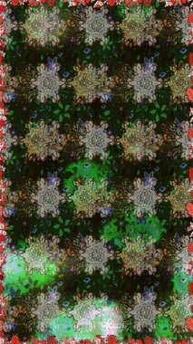 Dekorasyon ve tasarım için güzel bir desen. Moda baskısı. Ton halinde. Çiçeğin suluboya çizimlerinin mükemmel deseni. Suluboya desensiz çiçek buketi.