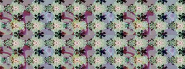 Raster çiçek desenli çiçek deseni, yapraklar, dekoratif elementler, sıçrama, lekeler, el çizimi kontur çizgileri ve Doodle çizim stili, grafik raster çizim çizimi.