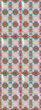 Tarafsız ve gri renklerde bahar çiçekleri. Çiçekli karalama şeklinde Raster çiçek deseni. Raster illüstrasyonu.